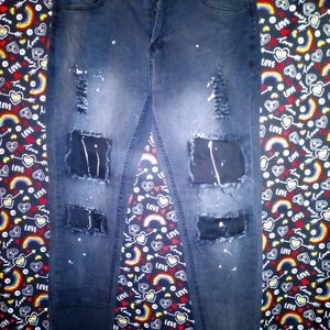 Mens stretch skinny jeans 34W